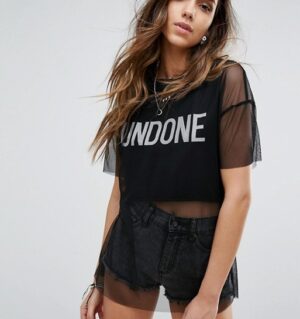 Sheer Overlay Top